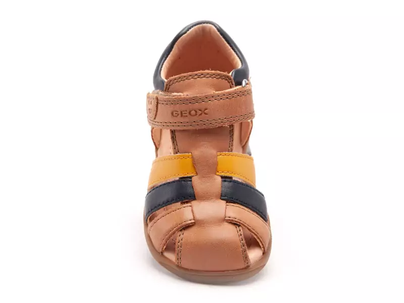 Geox B SANDAL MACCHIA Bébé BOY Marron Bébé Garçon