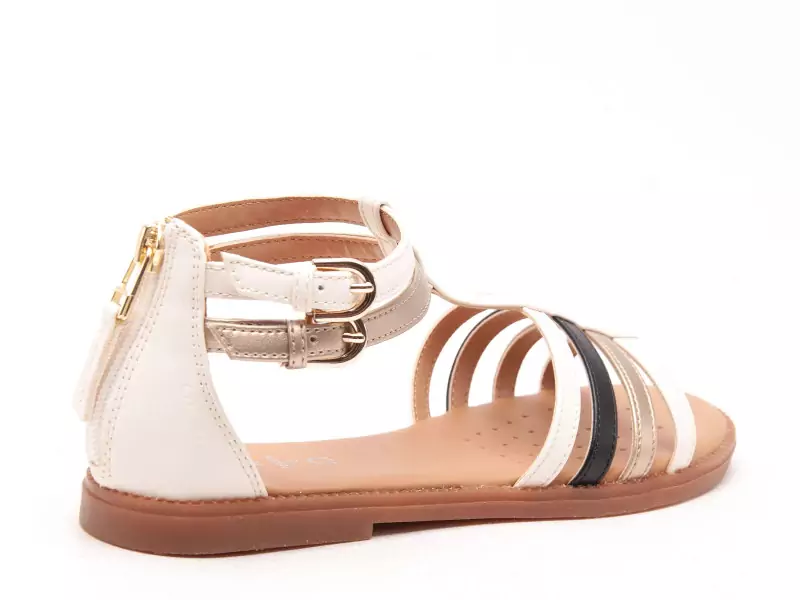 Geox J SANDALE KARLY FILL J7235D Beige Sandales Fille