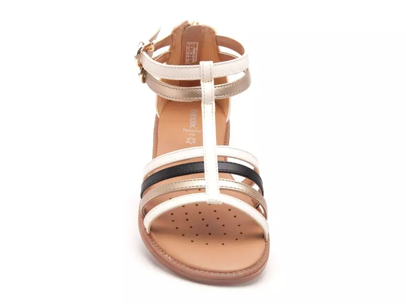 Geox J SANDALE KARLY FILL J7235D Beige Sandales Fille