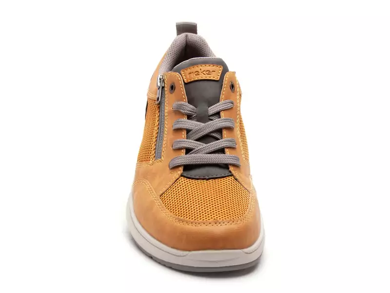 Rieker 16901 Jaune Baskets Basses Homme