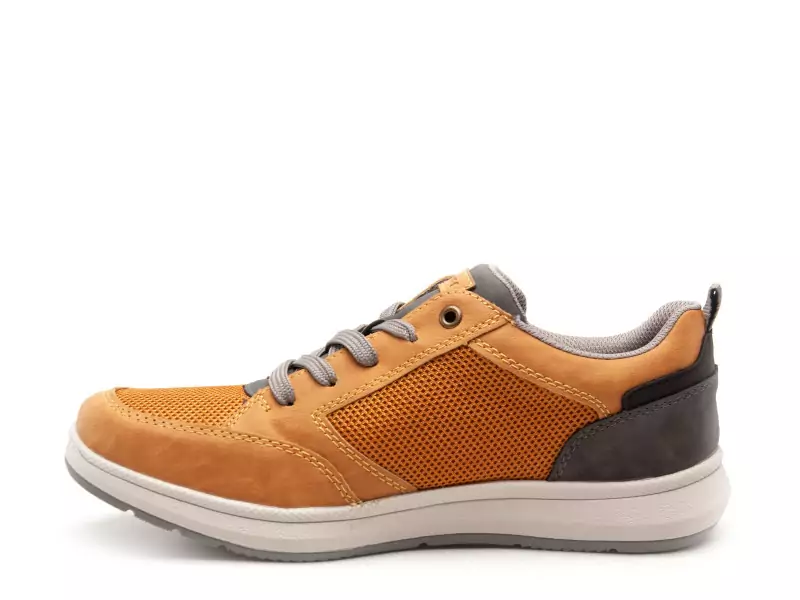 Rieker 16901 Jaune Baskets Basses Homme