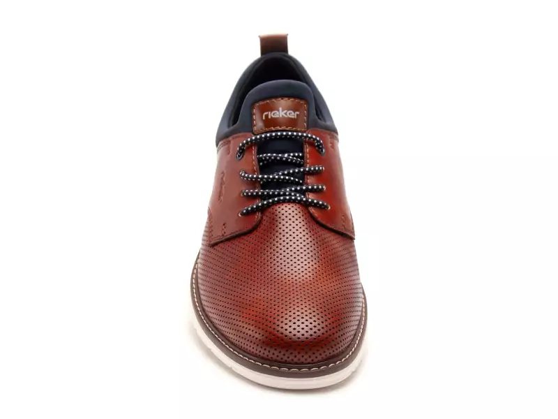 Rieker 14450 Marron Chaussures de Ville Homme