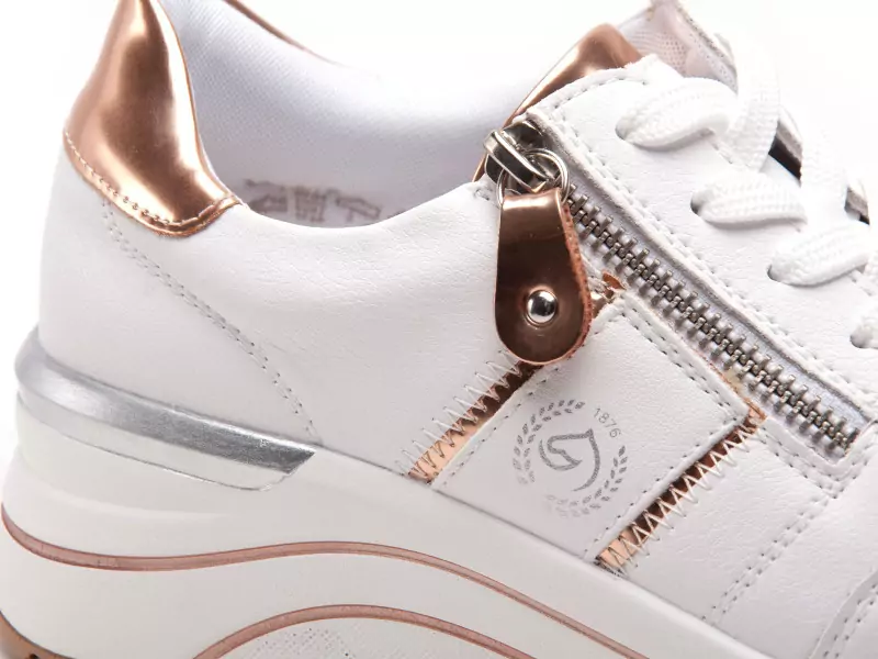 Remonte D0T04 Blanc Baskets Basses Femme