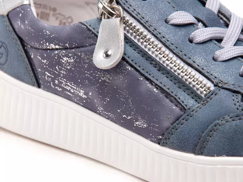 Remonte D2E05 Bleu Baskets Basses Femme