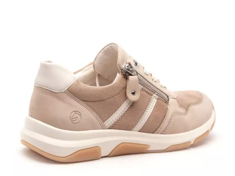 Remonte D1S04 Beige Baskets Basses Femme