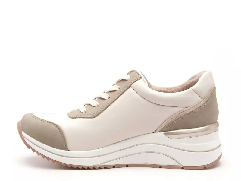 Remonte D0T01 Kaki Baskets Basses Femme