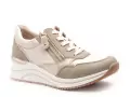 Remonte D0T01 Kaki Baskets Basses Femme