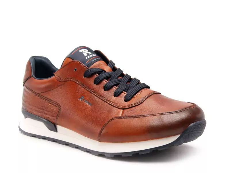 Rieker U0314 Marron Baskets Basses Homme