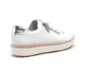 Rieker M2940 Blanc Baskets Basses Femme