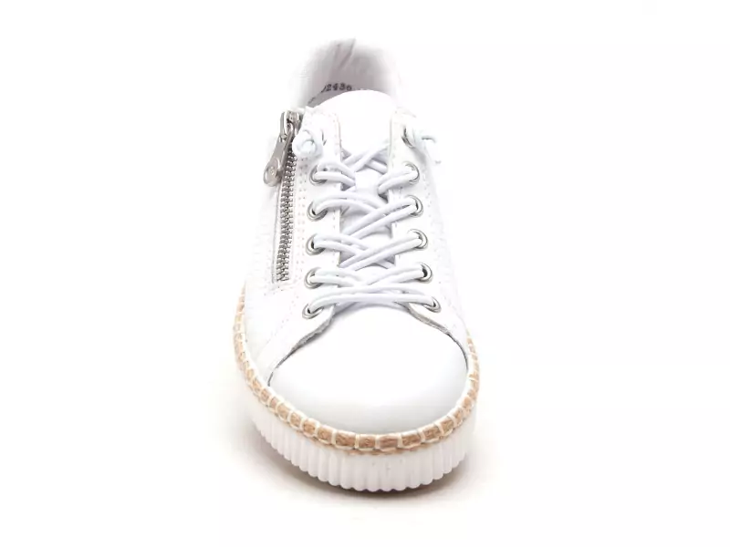 Rieker M2940 Blanc Baskets Basses Femme