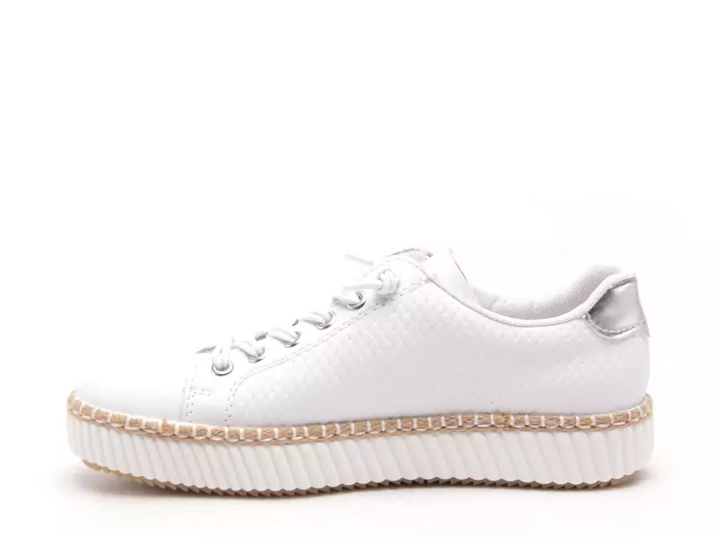 Rieker M2940 Blanc Baskets Basses Femme