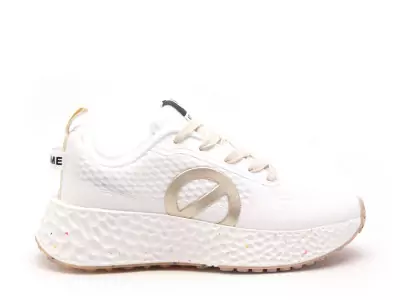 CARTER FLY Blanc Baskets Basses Femme