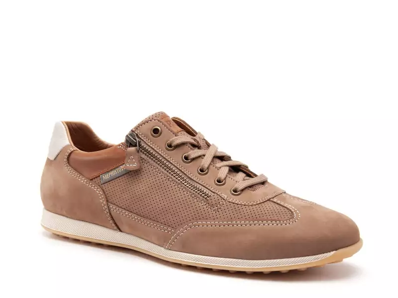 Mephisto 5822P5136959 LEON Beige Baskets Basses Homme