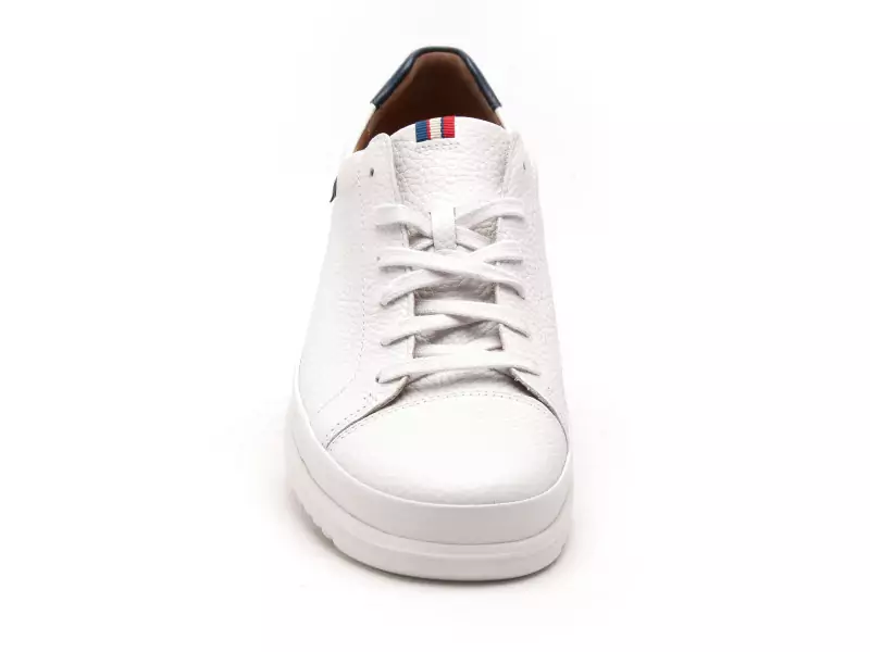 Mephisto 4599P5130288 THOMAS Blanc Baskets Basses Homme