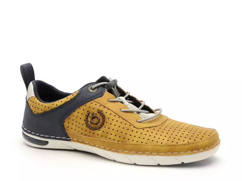 Bugatti 321ASG035050 Jaune Baskets Basses Homme