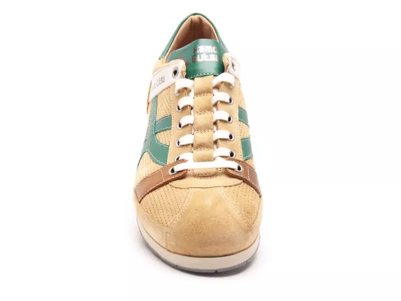 Kamogutsu TIFO 044 Beige Baskets Basses Homme