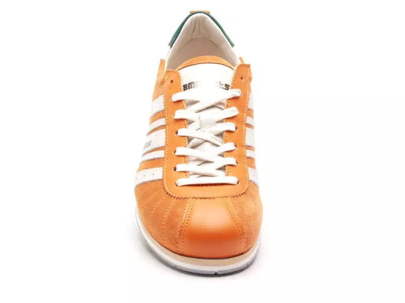 Kamogutsu TIFO 046 Orange Baskets Basses Homme