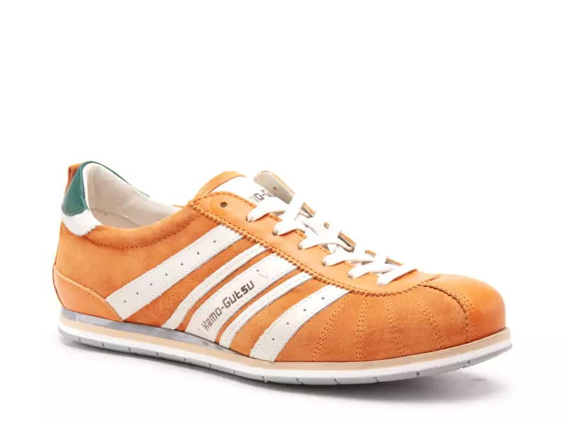 Kamogutsu TIFO 046 Orange Baskets Basses Homme