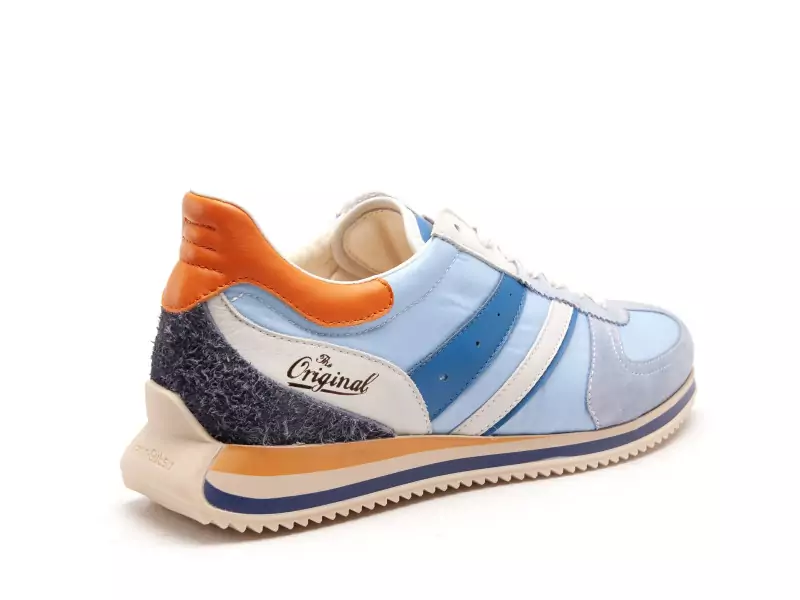 Kamogutsu GIRO 005 Bleu Baskets Basses Homme