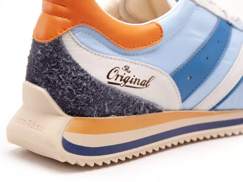 Kamogutsu GIRO 005 Bleu Baskets Basses Homme