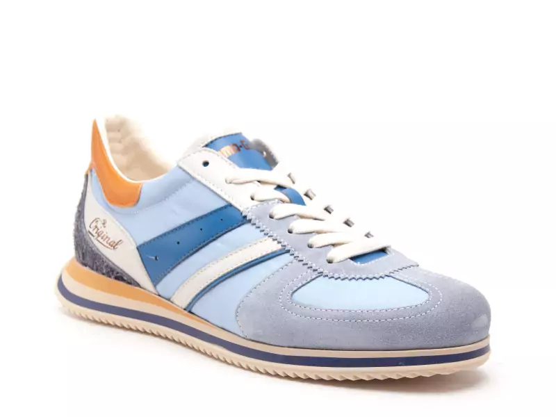 Kamogutsu GIRO 005 Bleu Baskets Basses Homme