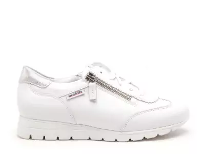 3635 P5138589 DONIA Blanc Baskets Basses Femme