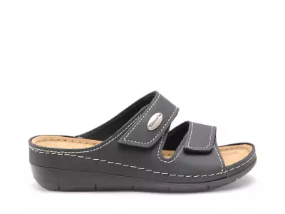 27510 41 Bleu Mules et Sabots à Talons Femme