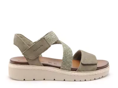 28241 42 Kaki Sandales à Talons Femme