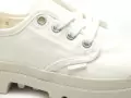 Palladium PAMPA OXFORD Blanc Baskets Basses Femme