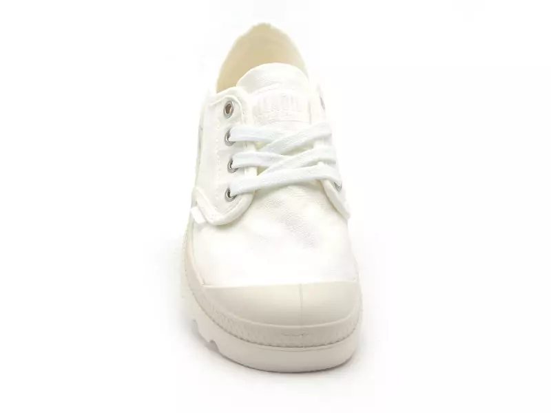 Palladium PAMPA OXFORD Blanc Baskets Basses Femme
