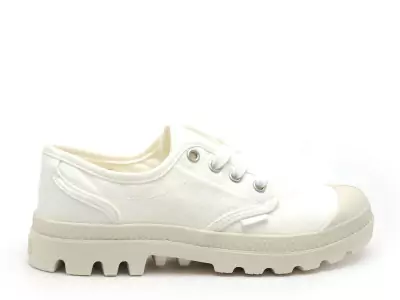 PAMPA OXFORD Blanc Baskets Basses Femme