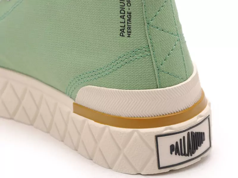 Palladium PALLA ACE CHUKKA Vert Basket Montante Femme