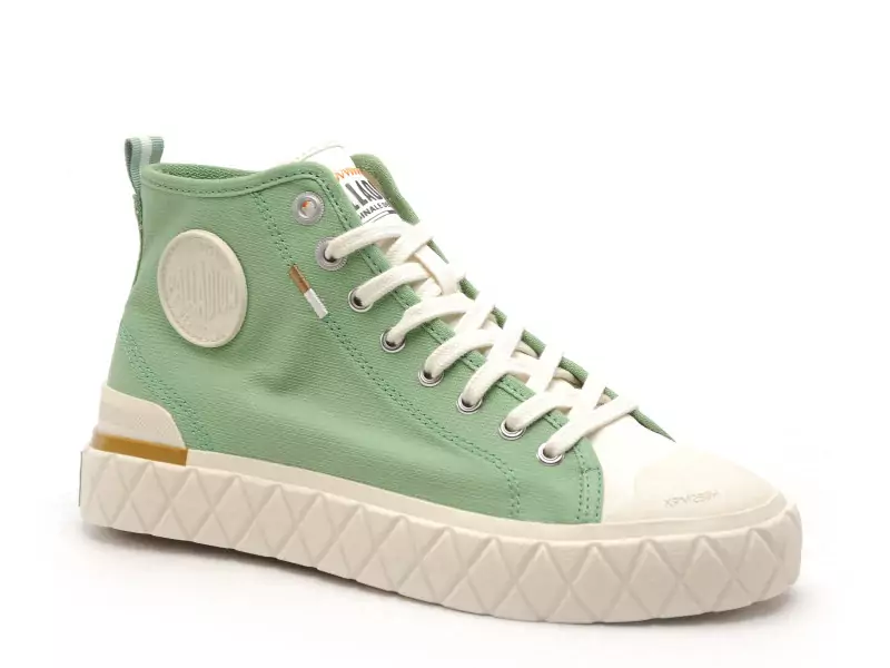 Palladium PALLA ACE CHUKKA Vert Basket Montante Femme