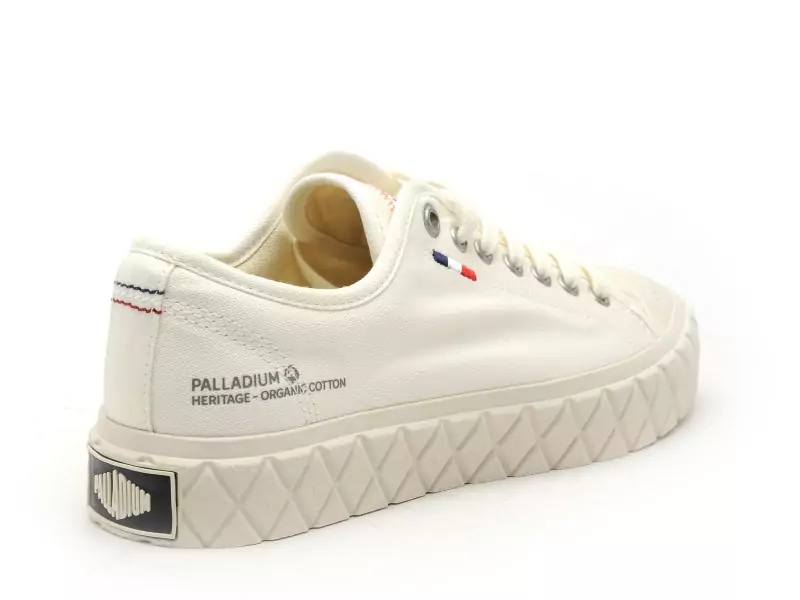 Palladium PALLA ACE CVS Blanc Baskets Basses Femme