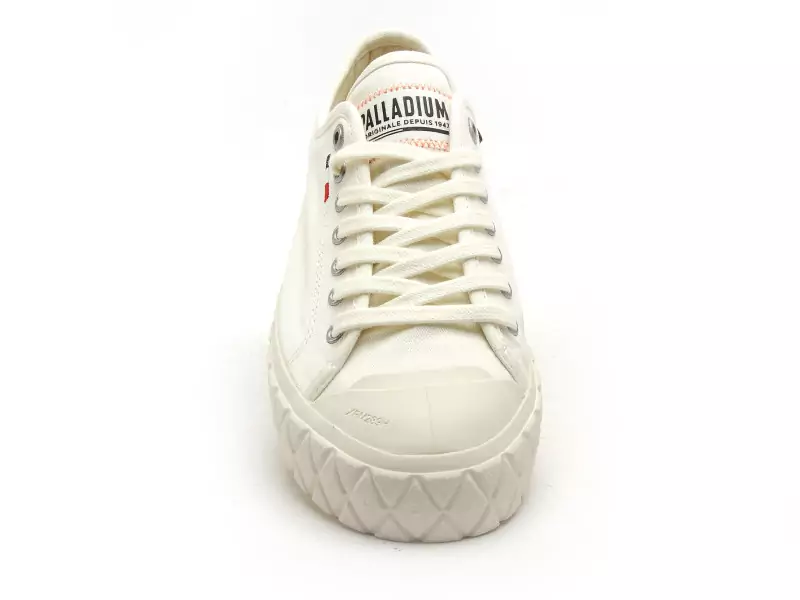 Palladium PALLA ACE CVS Blanc Baskets Basses Femme