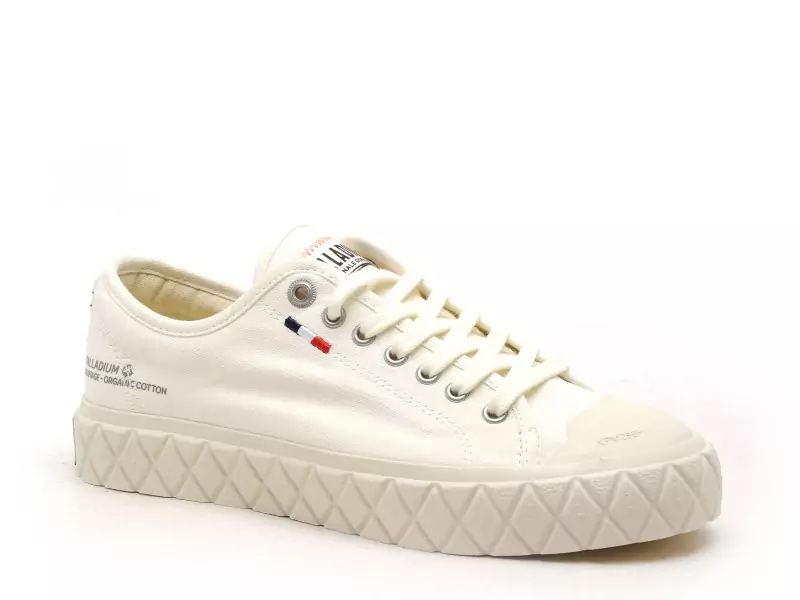 Palladium PALLA ACE CVS Blanc Baskets Basses Femme