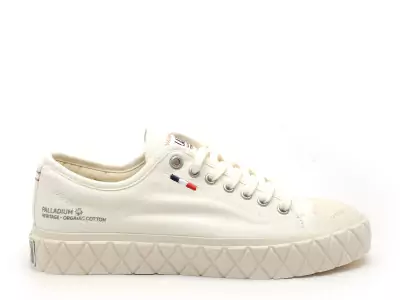 PALLA ACE CVS Blanc Baskets Basses Femme