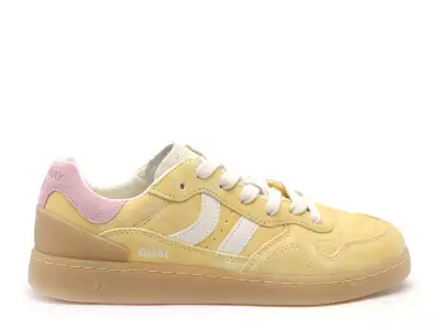 GOAL Jaune Baskets Basses Homme