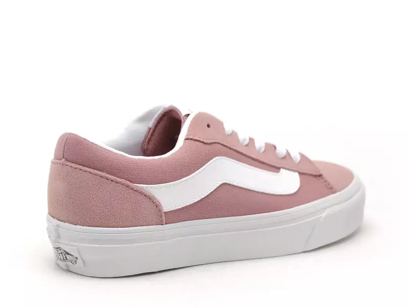 Vans VERO LS CVS SUEDE Rose Baskets Basses Femme