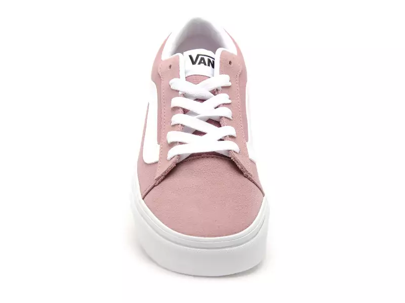 Vans VERO LS CVS SUEDE Rose Baskets Basses Femme