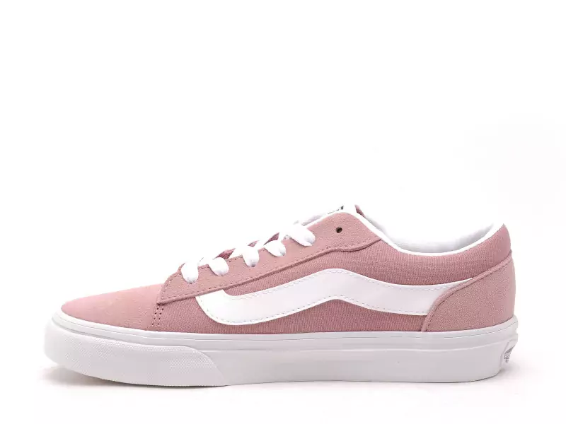 Vans VERO LS CVS SUEDE Rose Baskets Basses Femme