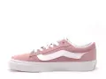 Vans VERO LS CVS SUEDE Rose Baskets Basses Femme