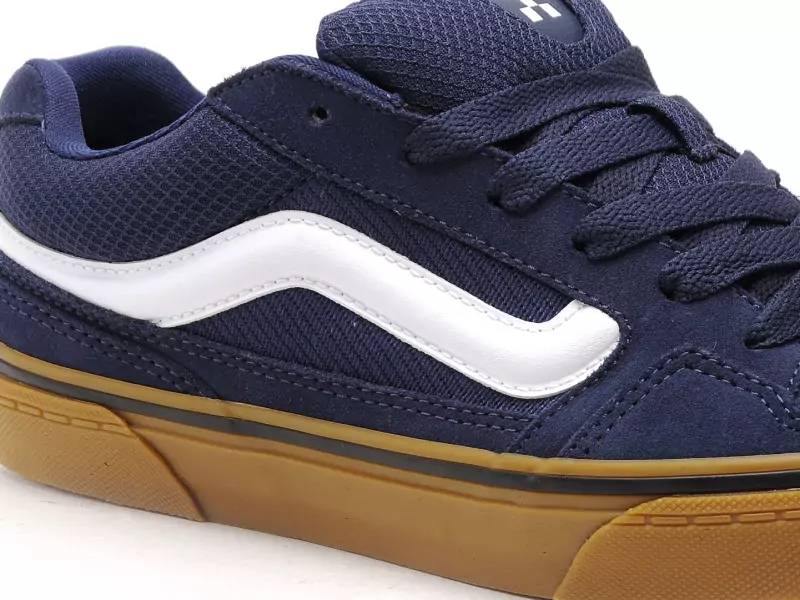 Vans CALDRONE DRESS Bleu Baskets Basses Homme