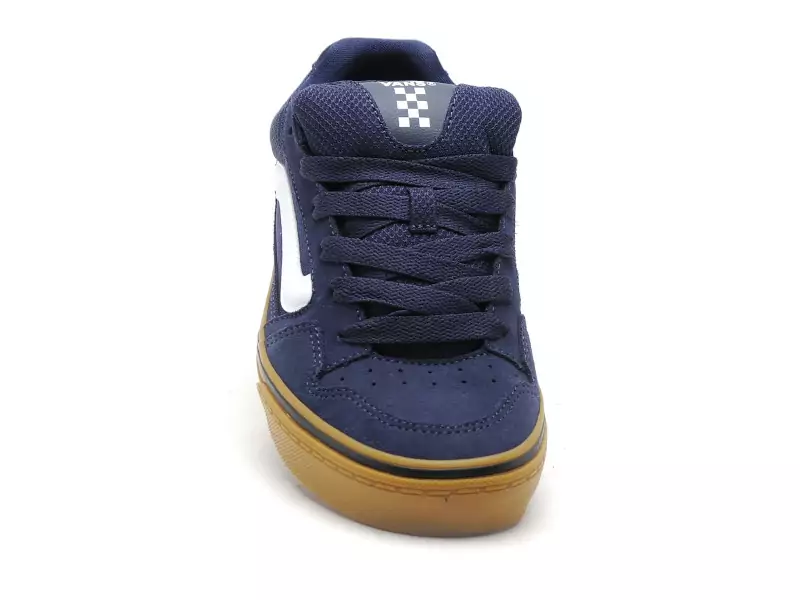 Vans CALDRONE DRESS Bleu Baskets Basses Homme
