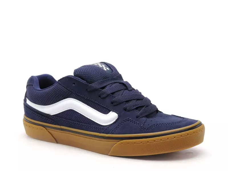 Vans CALDRONE DRESS Bleu Baskets Basses Homme