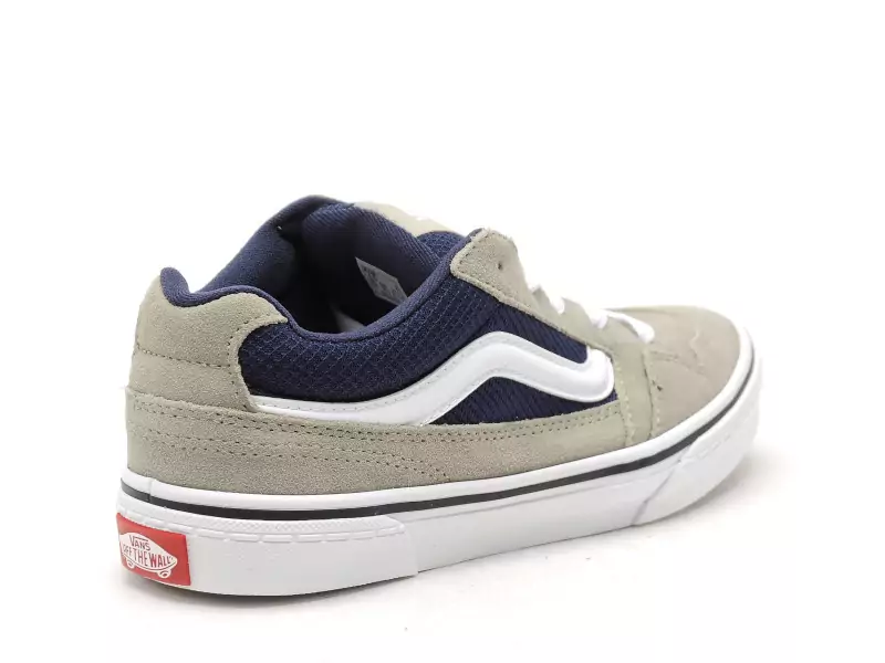 Vans CALDRONE SUEDEMESH Gris Baskets Basses Garçon