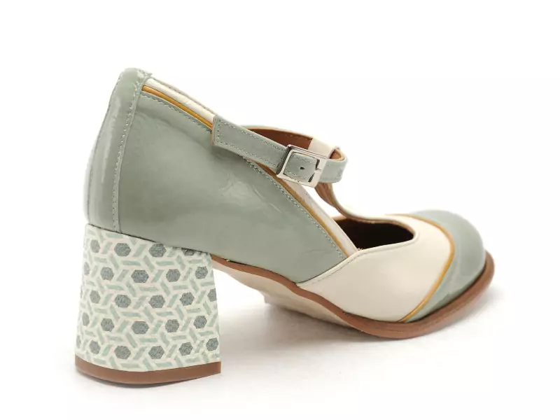 Nemonic 2053 Vert Escarpins Femme