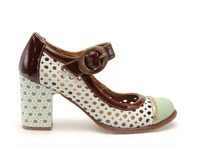 2442 Multicolore Escarpins Femme