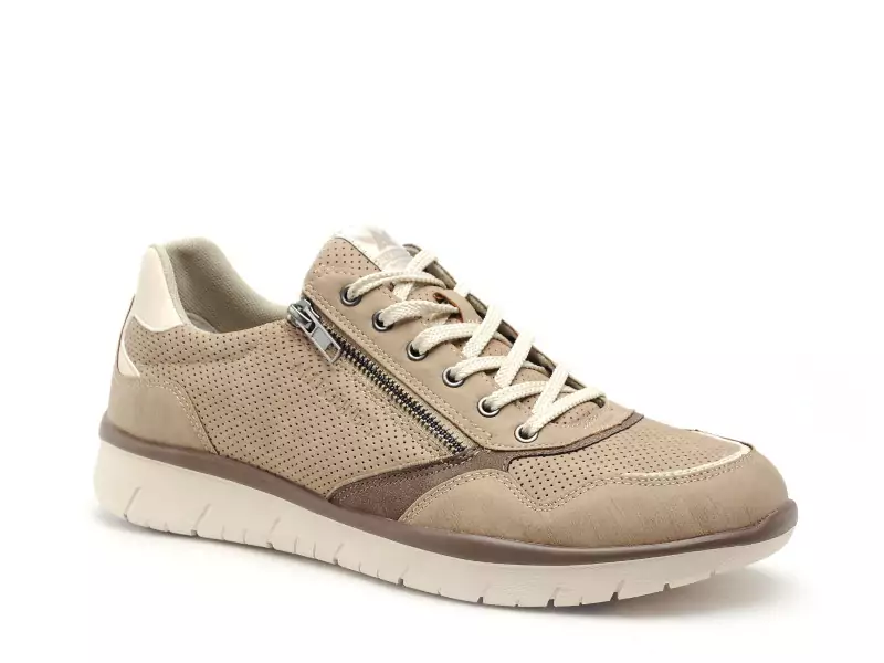 Allrounder M026 P2008728 MAJESTRO Beige Baskets Basses Homme