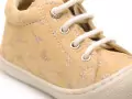 Naturino 0E13 NATURINO COCOON SUEDE PR.GLITTER FLOWER Jaune Bébé Fille